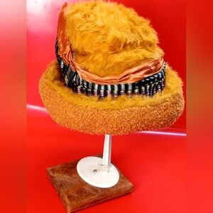 50s Fox Fur Brown hat